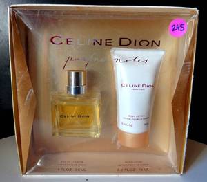 lot 245 image: CELINE DION PARMUM COLLECTION - UNUSED