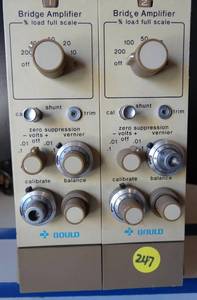 lot 247 image: Gould Instruments Model 11-4123-09 ACDC 2 Channel Signal Conditioner $$$