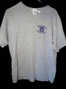 lot 264 image: ARKANSAS FIRE ACADEMY T-SHIRT  SIZE LARGE
