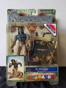 lot 64 image: Shadowrun - G-Dogg - Action figure and game