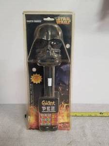 lot 7 image: Darth Vader giant Pez Dispenser
