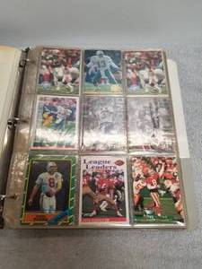 lot 81 image: Album of Baseball and football cards