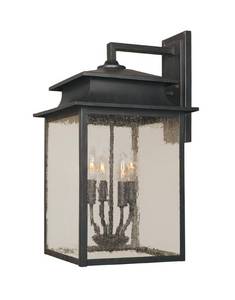 lot 112 image: Outdoor 12 Inch Sconce light - rust