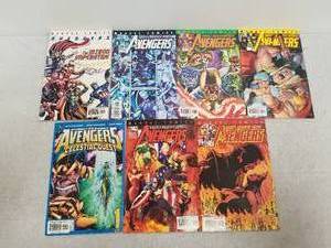 lot 122 image: Selection of the Avengers comics