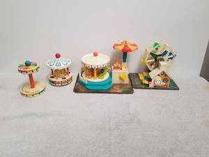 lot 127 image: Selection of vintage Fisher Prices toys