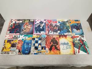 lot 151 image: Selection of X-men comics