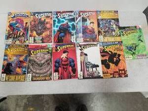 lot 39 image: Selection of Superman Comics