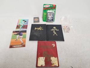 lot 168 image: Selection of Baseball cards and more