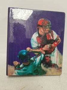 lot 181 image: Binder full of baseball, football cards and more