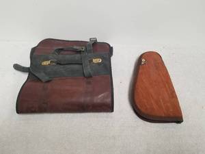 lot 194 image: Knife carry case and gun case