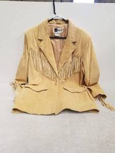 lot 248 image: Leather Jacket by Together