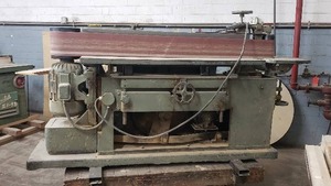 lot 3 image: Wysong & Miles Co. No 604 3-PH Double Sided Oscillating Edge Sander