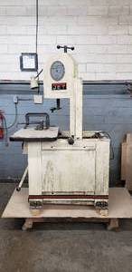 lot 13 image: JET VSF-14-1 Self Feed Vertical Bandsaw, 1 HP, 1-PH