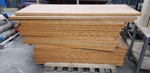 lot 45 image: Lot of 23 Chilis Table Tops - Each Table Top Measures 72 x 26