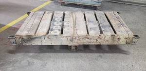 lot 59 image: Antique Nutting Fairbanks Industrial Cart