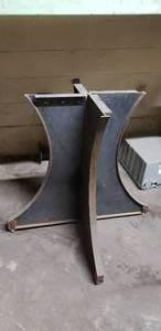 lot 80 image: Steel Table Base Only