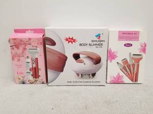 lot 80 image: Womens Grooming Kit, shaver and Body Slimmer