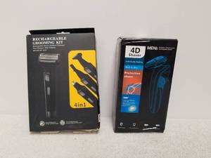 lot 73 image: Mens Rechargeable Grooming Kit and 45 Shaver