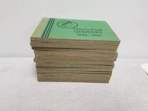 lot 211 image: Vintage coin holder books