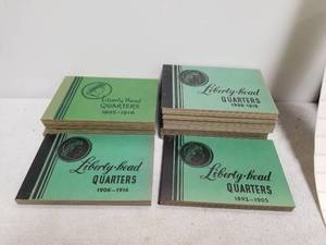 lot 188 image: Vintage coin holder books