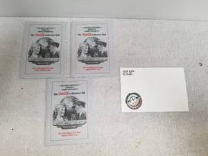 lot 29 image: Coca Cola - Coke Collectors club pieces