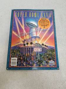 lot 50 image: Super Bowl XXV(27) program