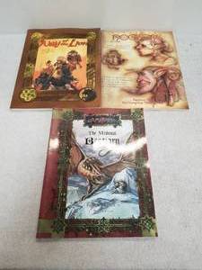 lot 58 image: Selection of Gaming Books - Way of the Lion, Nockers, and The Medieval Bestiary