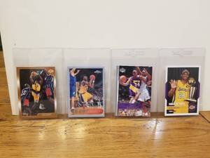 lot 99 image: Selection of Kobe Bryant cards