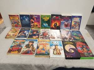 lot 184 image: Selection of Disney VHS movies