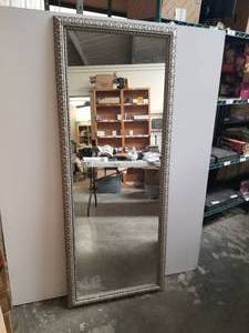 lot 257 image: Tall mirror -  24 by 60