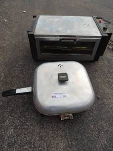 lot 59 image: Sunbeam electric pan and toaster oven