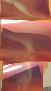 lot 141 image: 3 photos Aurora Borealis (Alaska) 11x14 times 2 and 5x7 times1