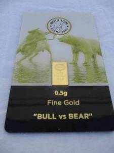 lot 13 image: 0.5 Gram IGR Gold Bar - Istanbul Gold Refinery - 999.9 Fine In Sealed Assay With COA