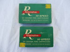 lot 36 image: 2-Boxes Remington 30-06 Springfield 180-Gr. Rifle Ammunition-20 Cartridges Per Box, Soft Point