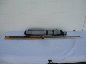 lot 50 image: 2-2 Piece Pool Cue Sticks Both in 1- 2x2 Leather Square Pool Cue Case, 1-IS A Mizerak