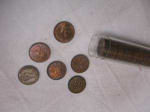 lot 81 image: 50-Mixed Dates Canadan Pennys