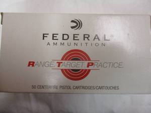 lot 86 image: Box Of 50 -Federal 38-Special, 130-Gr, FMJ Ammunition