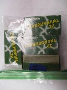 lot 90 image: 4-50 Round  Boxes Of Remington 22-LR Thunderbolt -High Velocity Cartridges