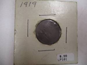 lot 119 image: 1919 Wheat Penny