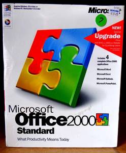 lot 7 image: UnusedSealed Microsoft Office 2000 Standard - NIP