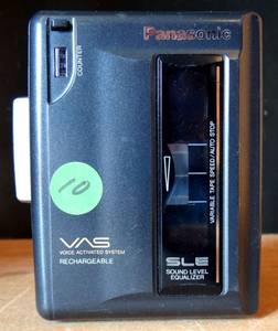 lot 10 image: Panasonic Cassette Recorder RQ-L340 with Voice Activated System