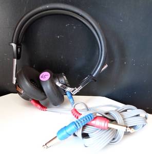lot 65 image: BIG $$$ ITEM - Telephonics TDH-39P Audiometer Audiometric Hearing Screening HB7 Headset