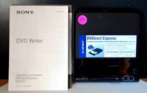 lot 77 image: Sony VRD-P1 DVD Recorder Writer Multi Functional DVDirect Express