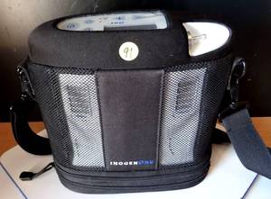lot 91 image: BIG $$$ ITEM - INOGEN ONE PORTABLE OXEGEN CONCENTRATOR - UNTESTEDNEED POWER CORD