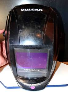 lot 93 image: VULCAN ARCSAFE Auto Darkening Welding Helmet HOOD $$