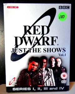 lot 100 image: Red Dwarf Just the Shows Vol. 1 (seasons 1 to 4) DVD.