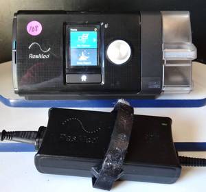 lot 108 image: ResMed AirSense 10 AutoSet with Integrated Humidifier - POWERS ONFUNCTIONAL $$$