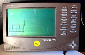 lot 117 image: Davis Vantage Pro Wireless Weather Station Console Display Receiver