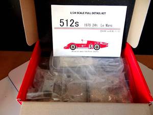 lot 119 image: HIRO Ferrari 512S 1970 Le Mans 24h  Model Factory Hiro  No. K-604  112 $$$