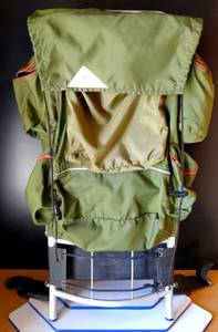 lot 212 image: VINATE KELTY EXTERNAL FRAMED BACKPACK IN EX CONDITION